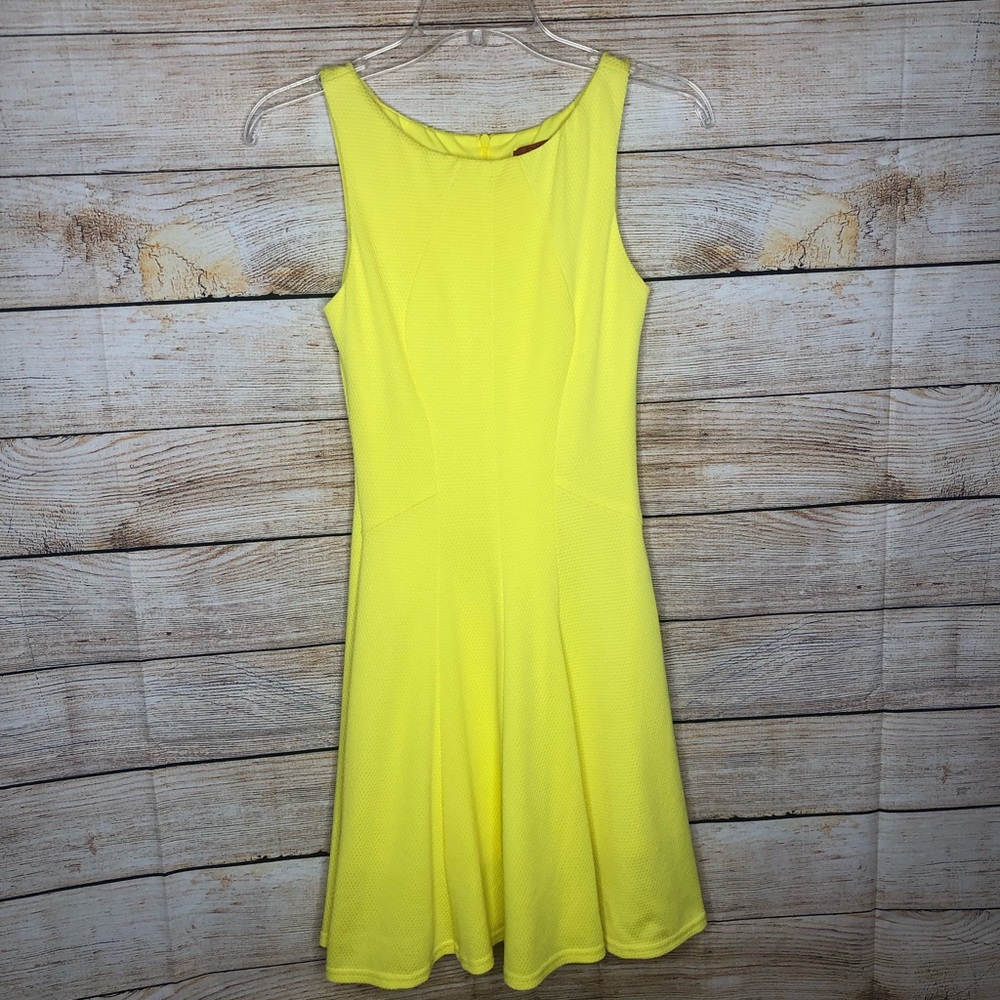 SAKS Yellow Dress